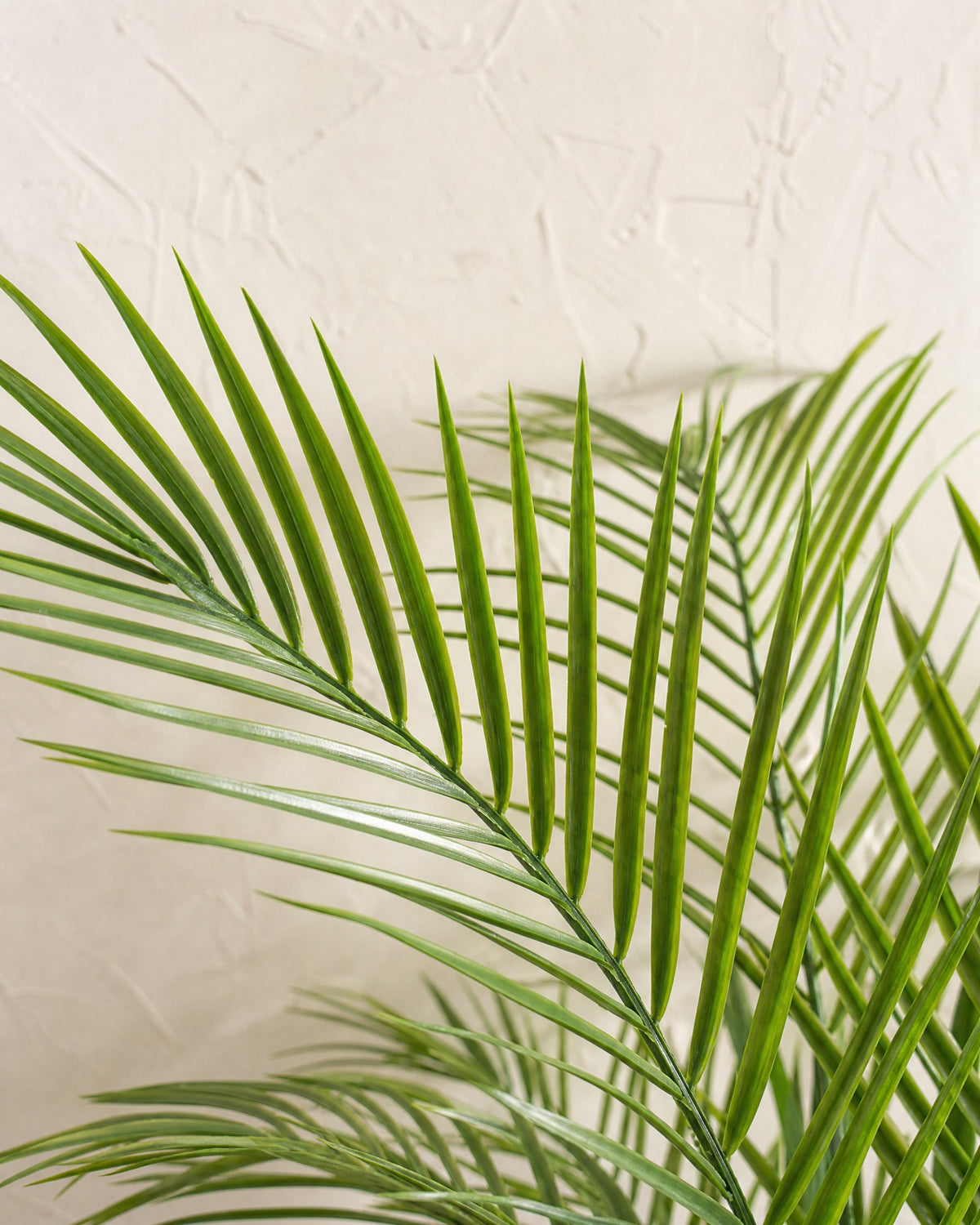 Planta Artificial Palmera Areca 80 cm Decorativa con Maceta
