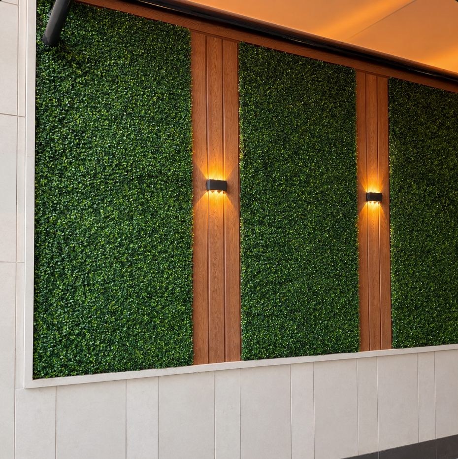 Muro Verde Panel  Follaje Artificial  60×40 cm X5