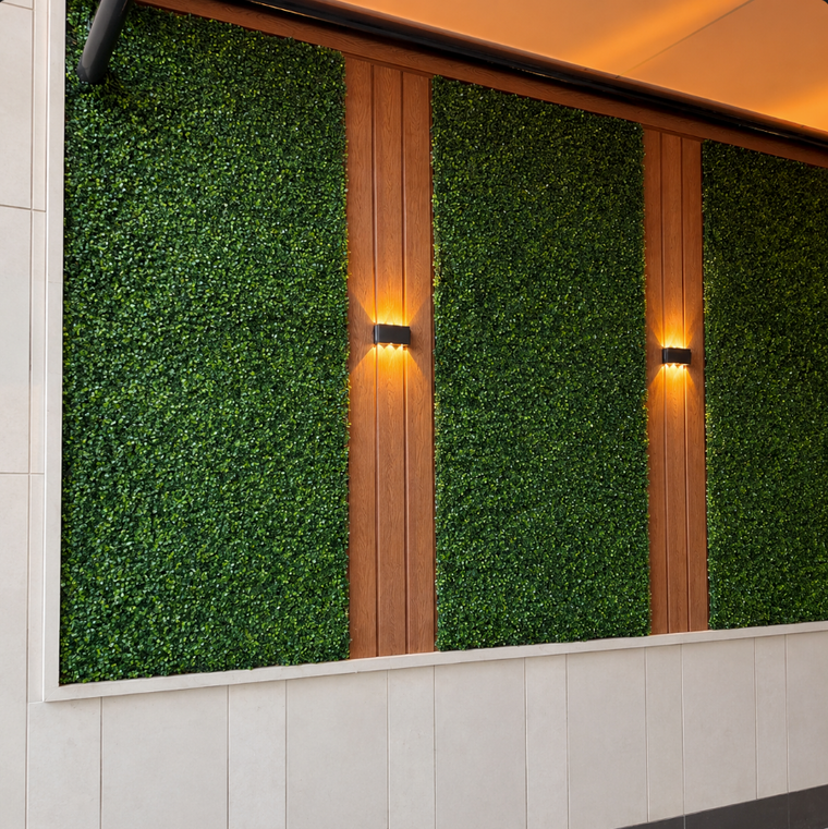 Muro Verde Panel  Follaje Artificial  60×40 cm X5