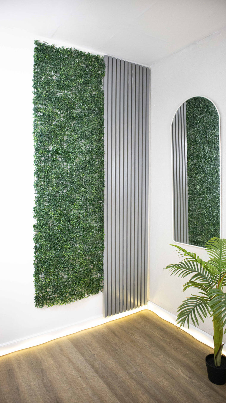 Jardín Vertical Panel Artificial Verde 60 × 40 cm con Protección UV