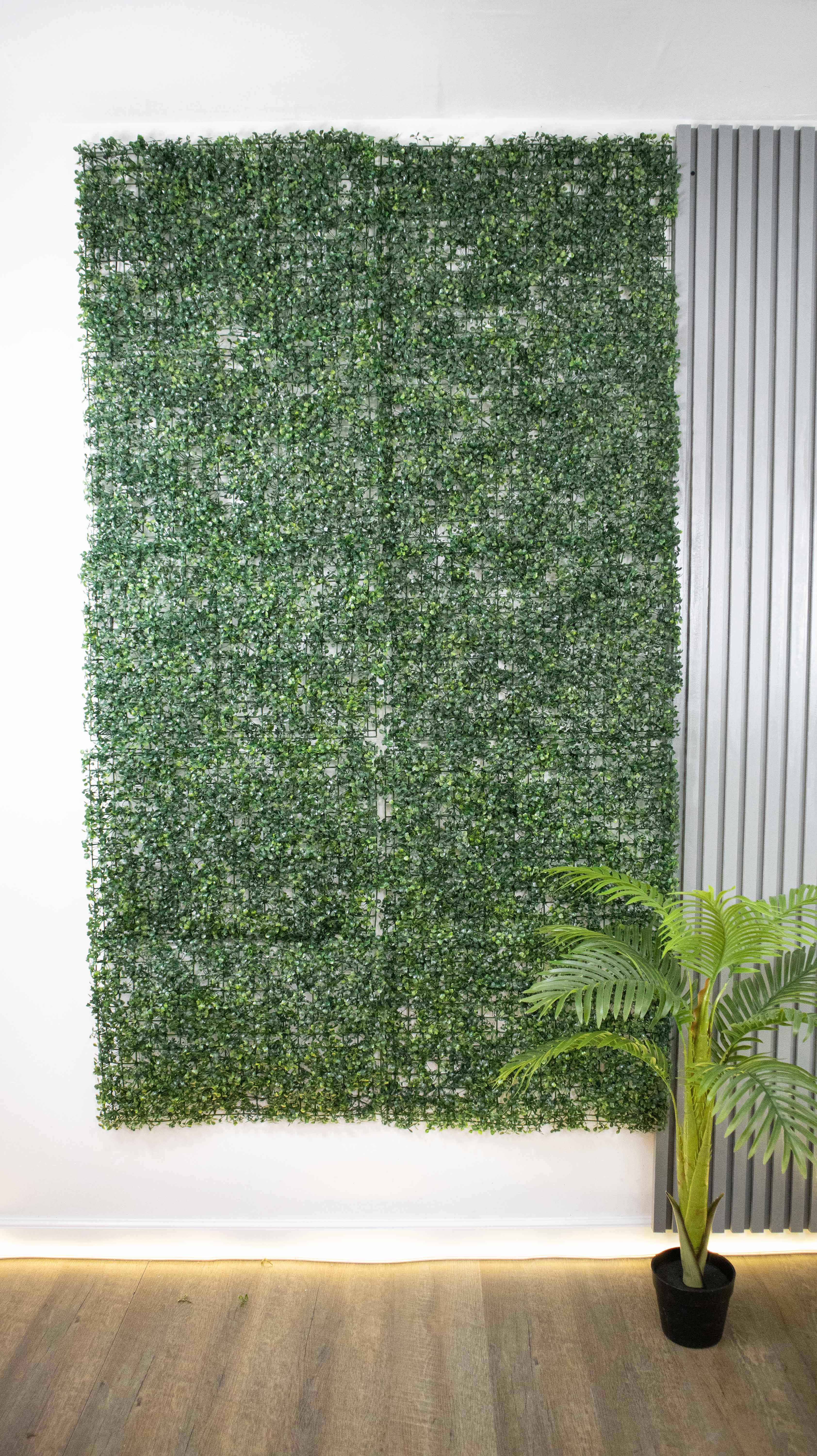 Jardín Vertical Panel Artificial Verde 60 × 40 cm con Protección UV