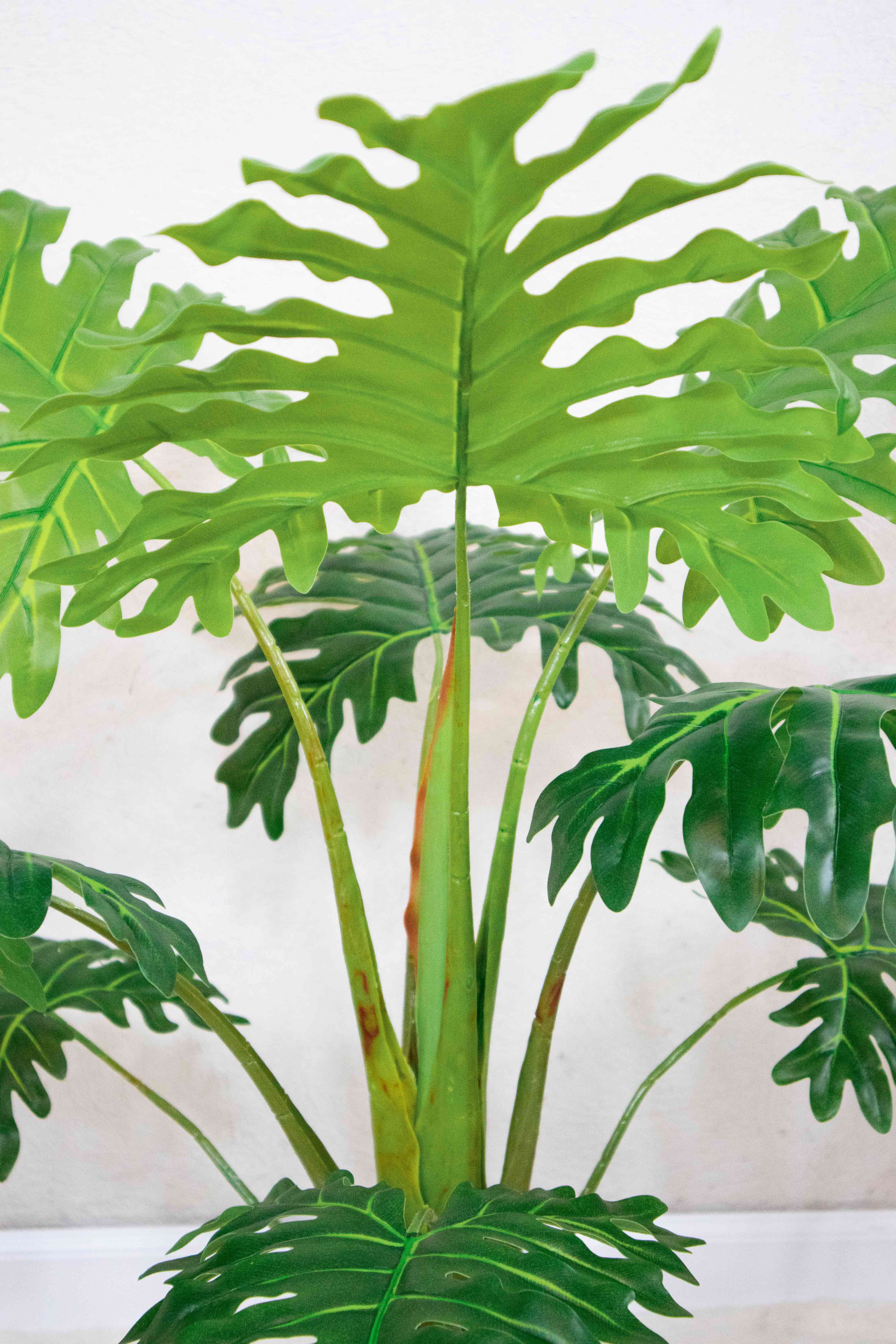 Planta Artificial Filodendra 110 cm Decorativa con Maceta