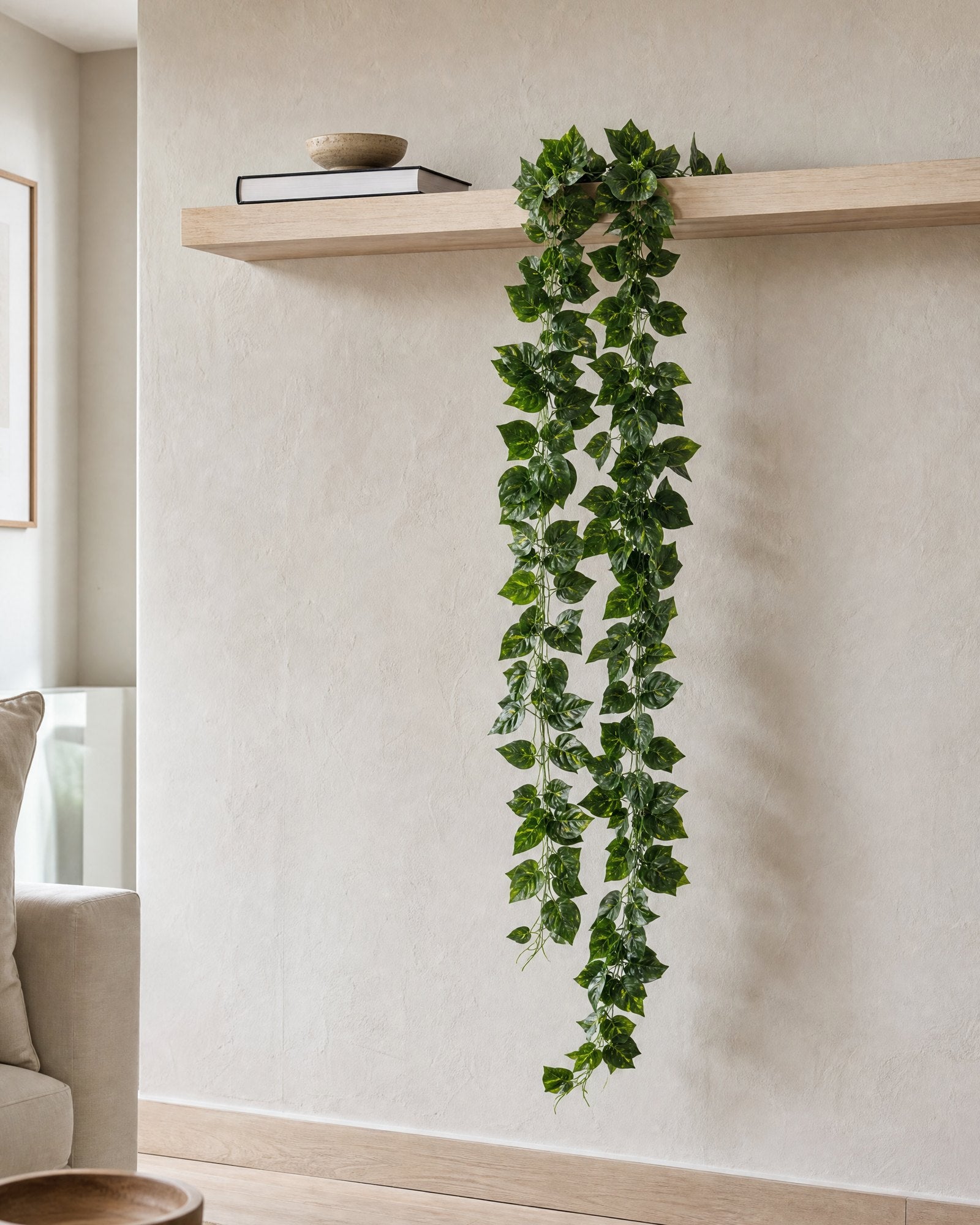 Tira Enredadera Colgante Artificial 230 cm Calidad Premium estante